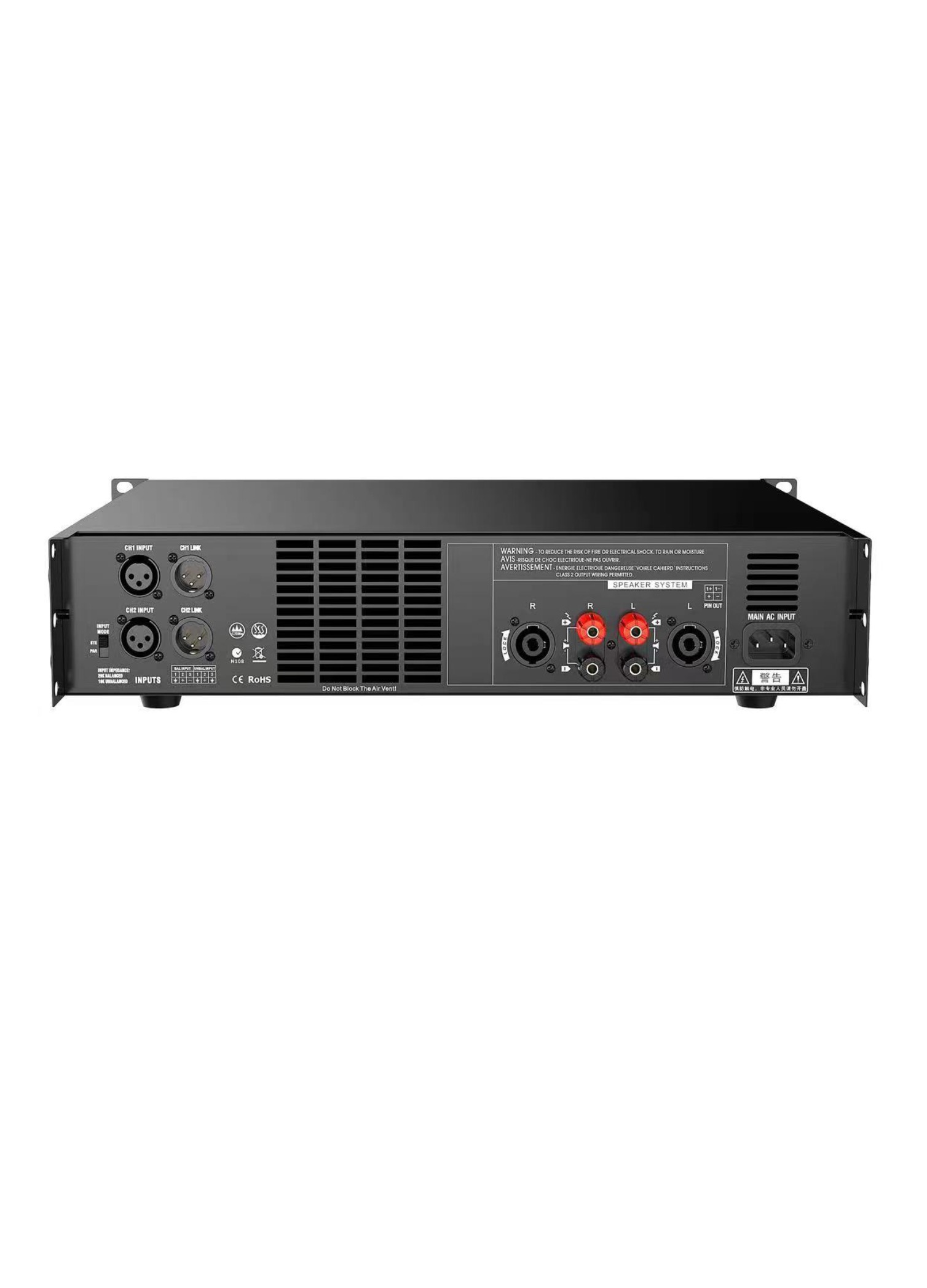 CS series power amplifiers